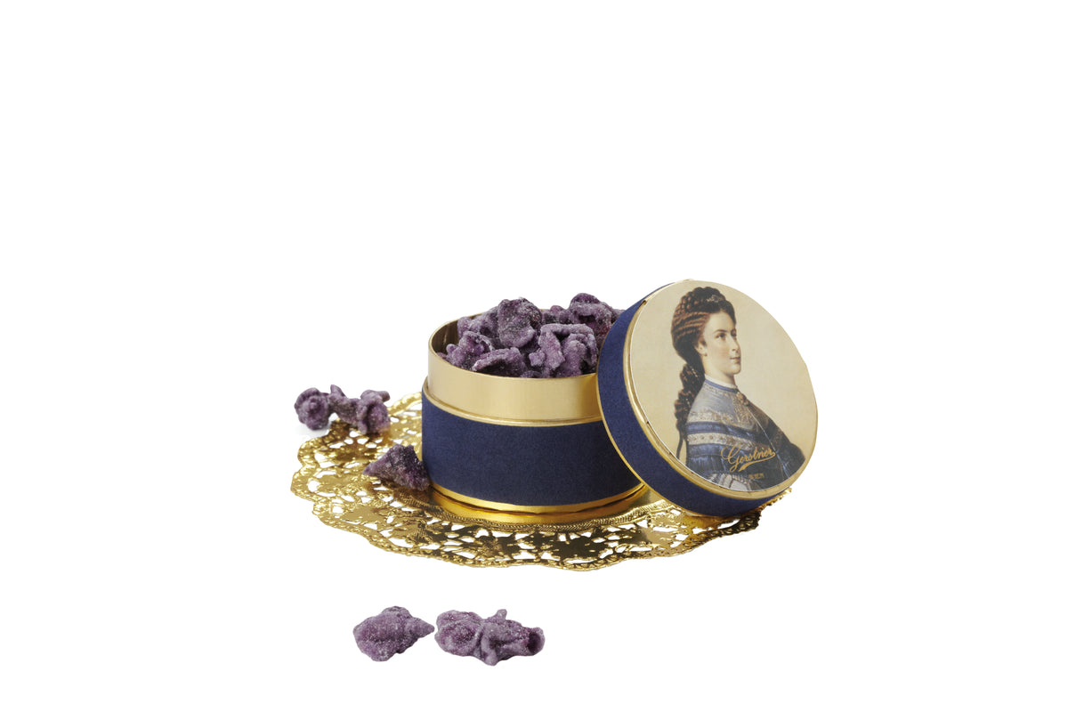 Sisi Veilchen Velvet box Gerstner Hofzuckerbäcker