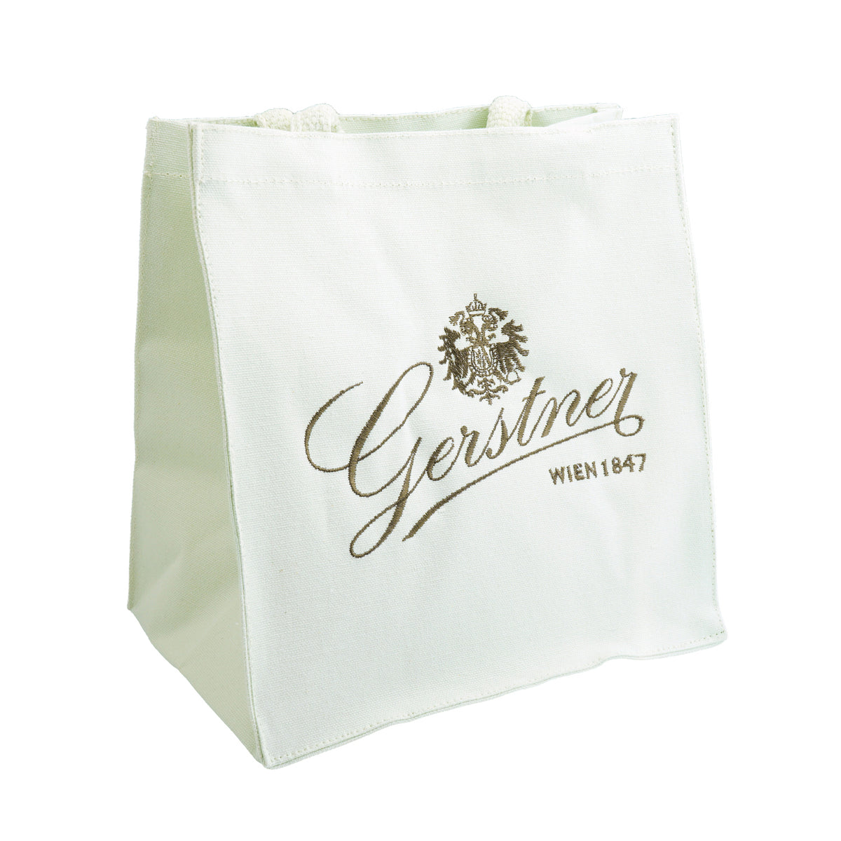 Die Gerstner Cava Bag mit gestickten Logo in Pastell-Mint