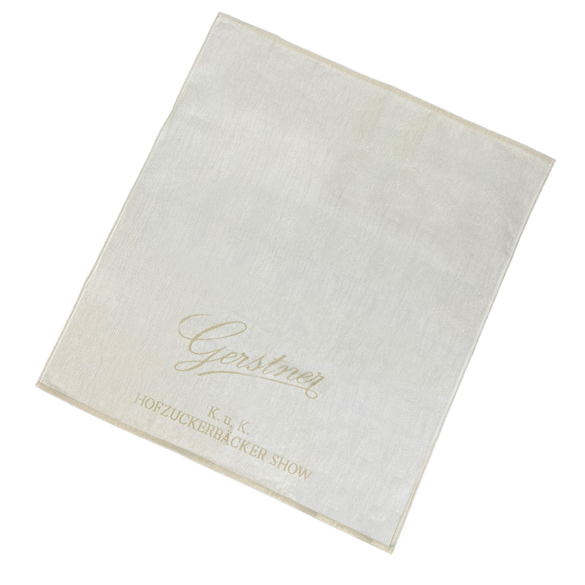 Gerstner Strudeltuch mit Logo