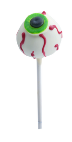 Halloween Cake-Pop im Augapfel-Design