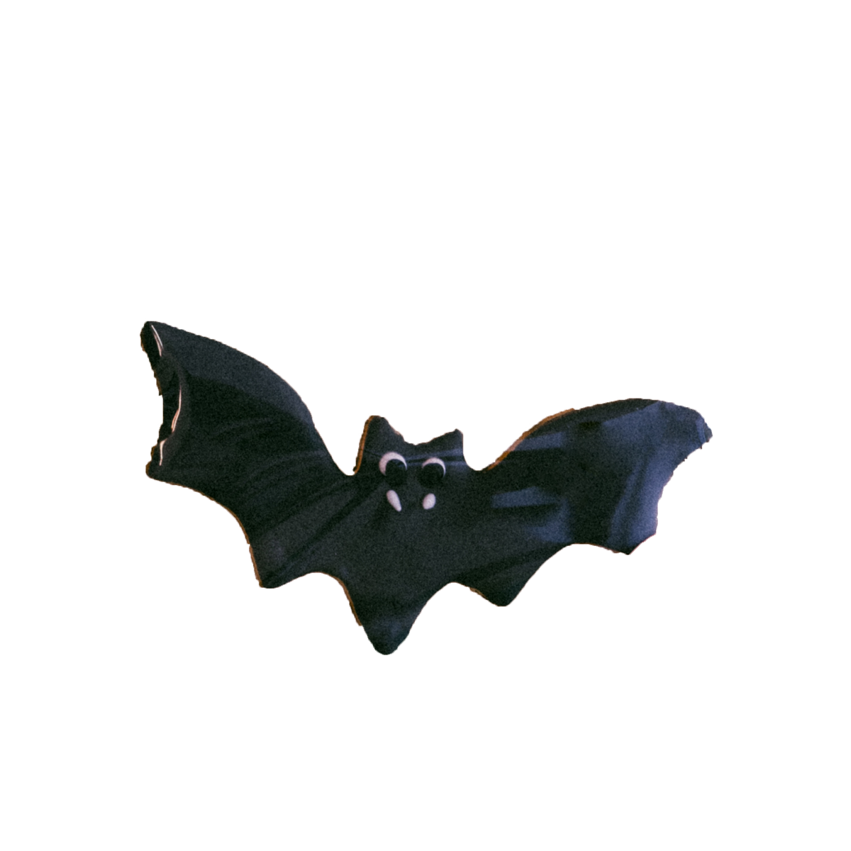 Mürbteigkekse in Form einer Fledermaus