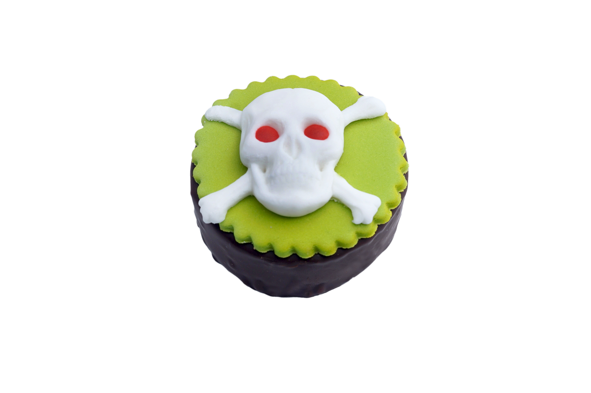 Spooky Halloween Rondo im Totenkopf-Design