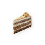 Einzelstück der Nuss Torte
