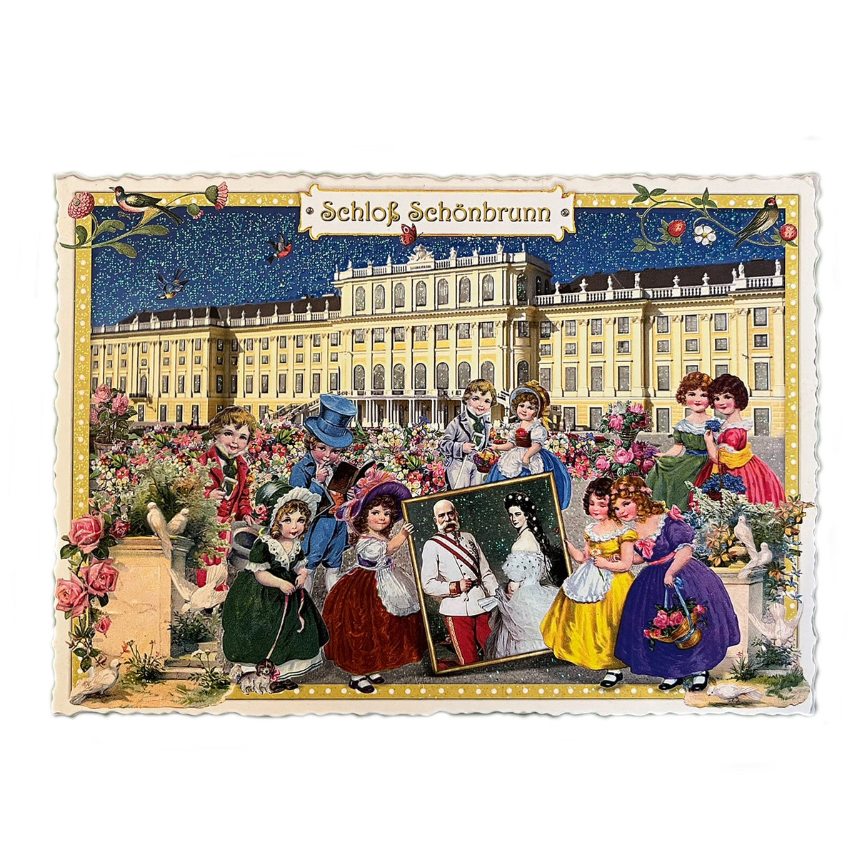 Postkarte Schloss Schönbrunn