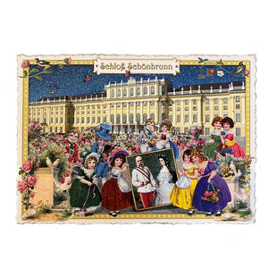 Postkarte Schloss Schönbrunn