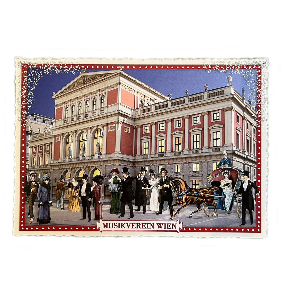 Postkarte Wiener Musikverein