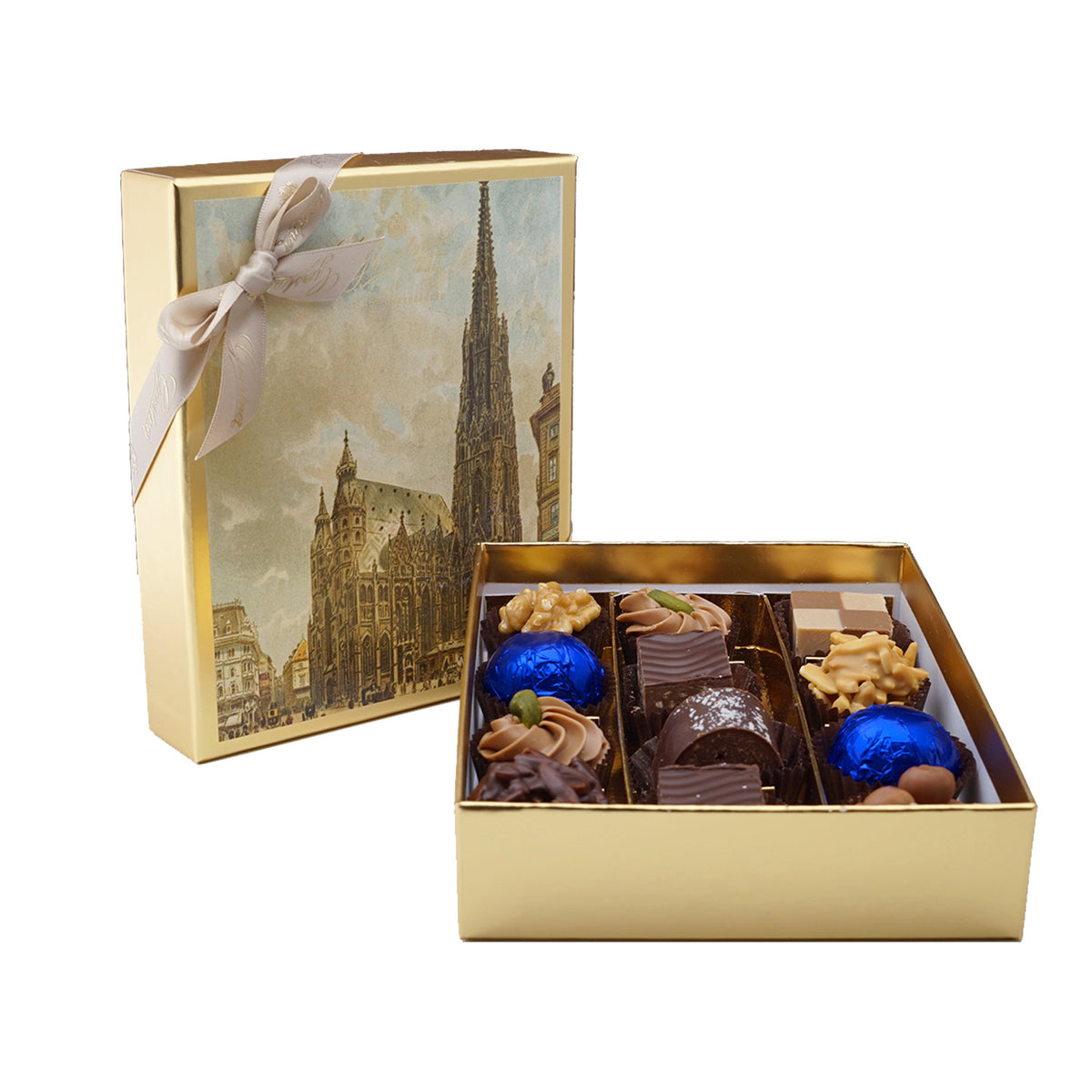 Gerstner Konfekt Traditions Box mit dem Stephansdommotiv