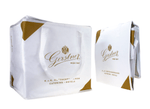 Weiße Kühltasche mit goldenem Gerstner-Logo