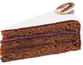 Einzelstück der Sisi Torte